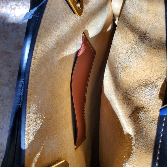 NWTs Beautiful Coach 1941 Denim Blue Rogue 25 - C1764 Colblk - 3 way Cbody/Shld - Picture 10 of 12